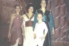 Adriana with her students performing in Albano's Nutcracker